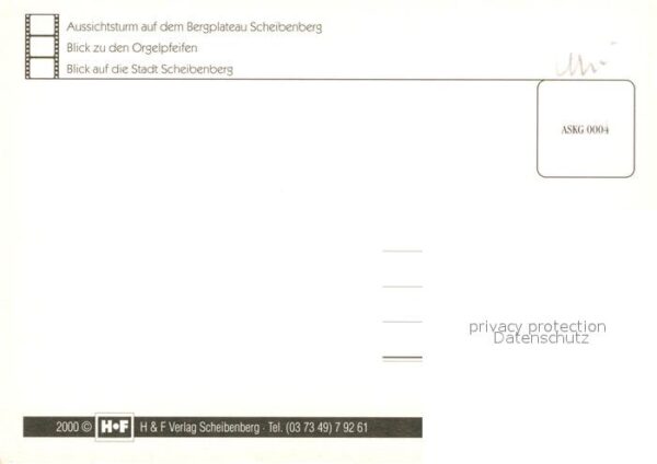 Scheibenberg Aussichtsturm Bergplateau Orgelpfeifen – Bild 2