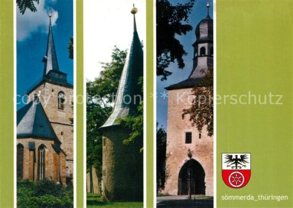 Soemmerda Bonifatius Kirche Stadtmauer Erfurter T