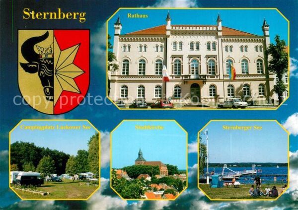 Sternberg Mecklenburg Rathaus Campingplatz Luckower See Stadt