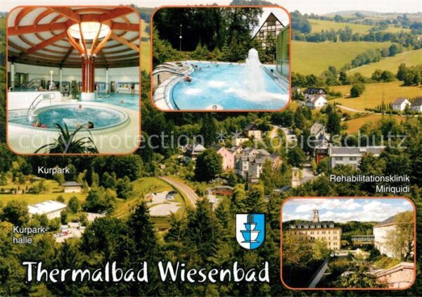 Wiesenbad Kurpark Thermalbad Therme Rehaklinik Bl