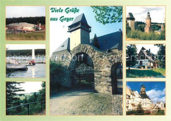 Geyer Laurentiuskirche Gaststätte See Landsch