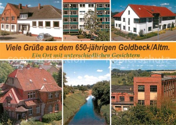 Goldbeck Altmark 650jähriger Ort Gemeindeverwaltung Wohn