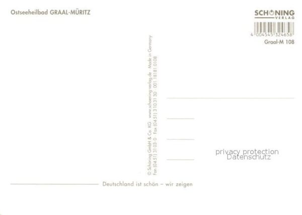Graal-Mueritz Ostseebad Freibad Kirche Strand Hotel Restaurant – Bild 2