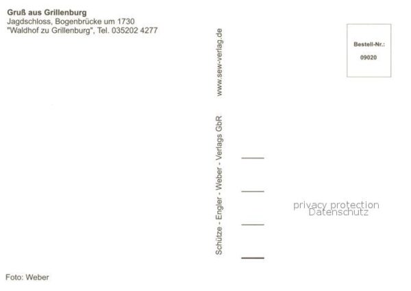 Grillenburg Jagdschloss Bogenbrücke Waldhof zu Gril – Bild 2