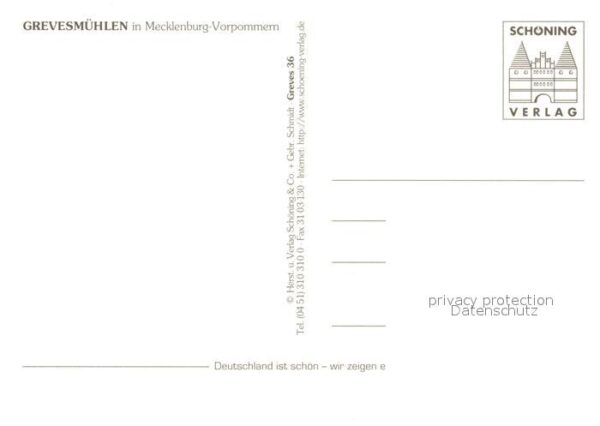 Grevesmuehlen Rathaus Malzfabrik Windmühle St Nikolai – Bild 2