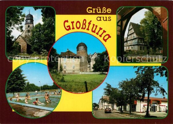 Grossfurra Kirche Gemeindeverwaltung Schloss Freib