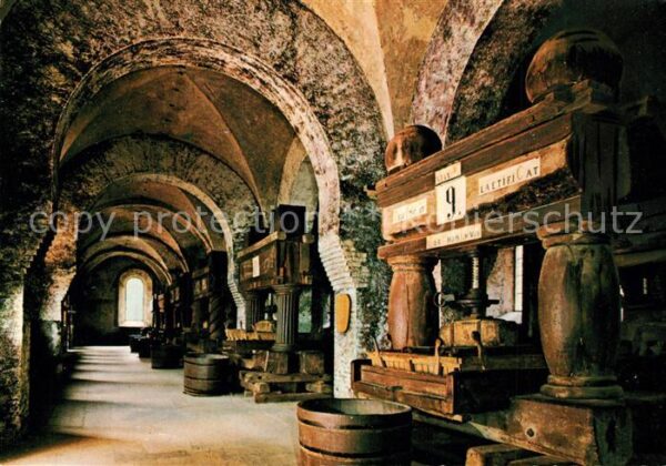 Eberbach Rheingau Historische Weinkeltern ehem. Zisterzie