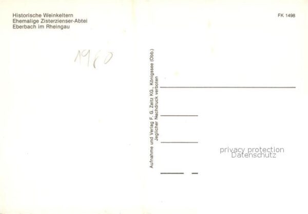 Eberbach Rheingau Historische Weinkeltern ehem. Zisterzie – Bild 2