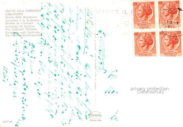 Carloforte Grotte della Mezzaluna Panorama Steilkü – Bild 2