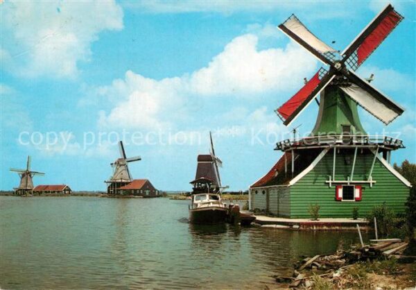 Zaandam De Zaanse Schans Windmühlen