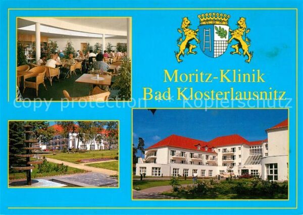 Bad Klosterlausnitz Moritz Klinik Cafe Restaurant Park Wapp
