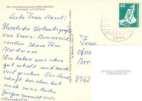 Carolinensiel Ostfriesland Yachthafen und Schleuse – Bild 2