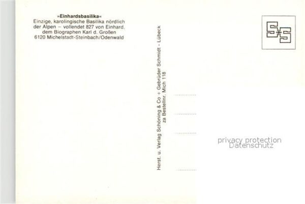 Steinbach Michelstadt Einhardsbasilika – Bild 2