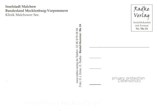 Malchow Klinik Malchower See Mecklenburgische S – Bild 2