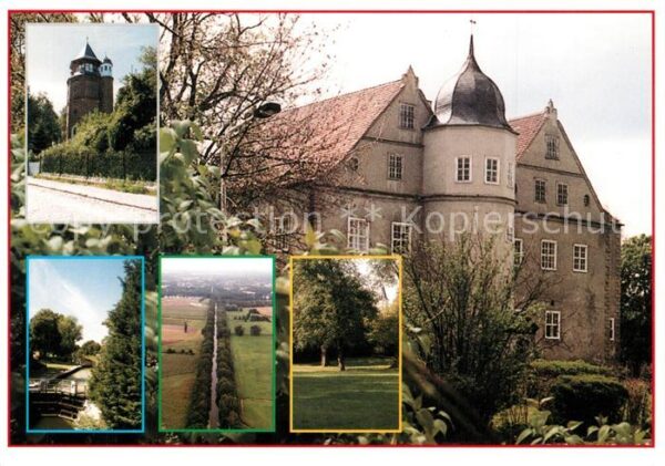 Koenigs-Wusterhausen Schloss Park Turm Kanal Landschaftspano