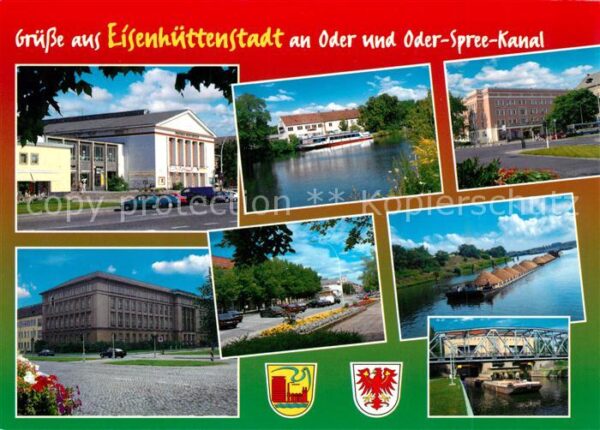Eisenhuettenstadt Theater Rathaus Gebäude Oder Spree Kana