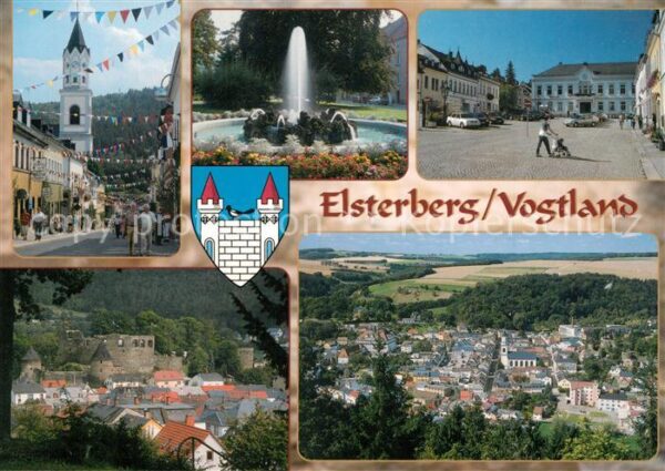 Elsterberg Vogtland Lange Strasse Laurentiuskirche Marktpla