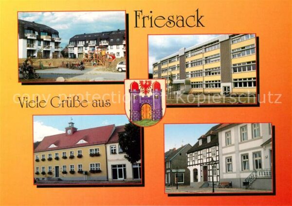 Friesack Sozialer Wohnungsbau Schule Rathaus Mar