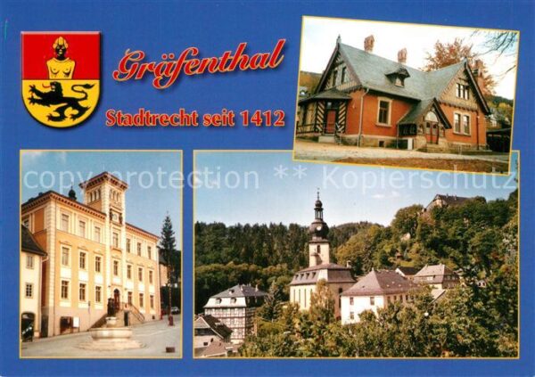 Graefenthal Stadtwappen Rathaus Marktbrunnen Museum