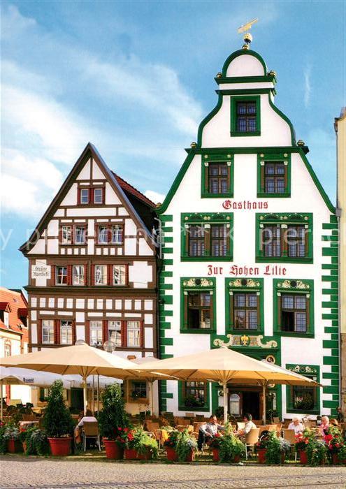 Erfurt Gasthaus Zur Hohen Lilie Grüne Apotheke