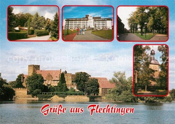 Flechtingen Wasserburg Bungalowsiedlung Median Klin