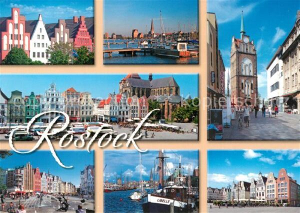 Rostock Sehenswürdigkeiten der Stadt Platz Hafe