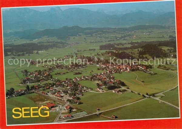 Seeg mit Rossberg Aggenstein und Breitenberg
