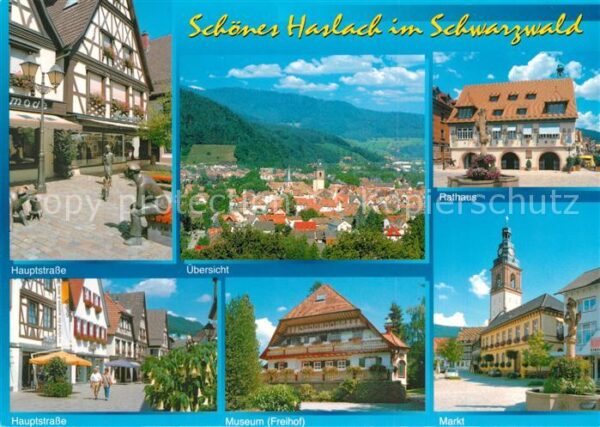 Haslach Kinzigtal Skulpturen Haupstrasse Museum Freihof M