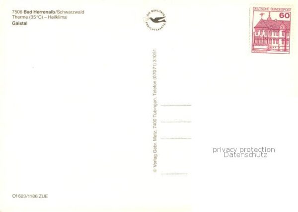 Bad Herrenalb Landschaftspanorama Gaistal Schwarzwald – Bild 2