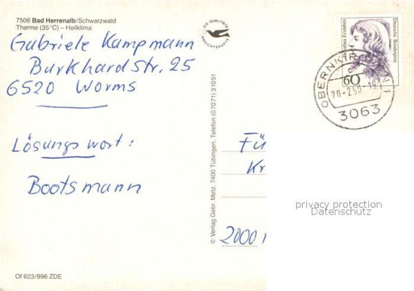 Bad Herrenalb Panorama Luftkurort im Schwarzwald – Bild 2