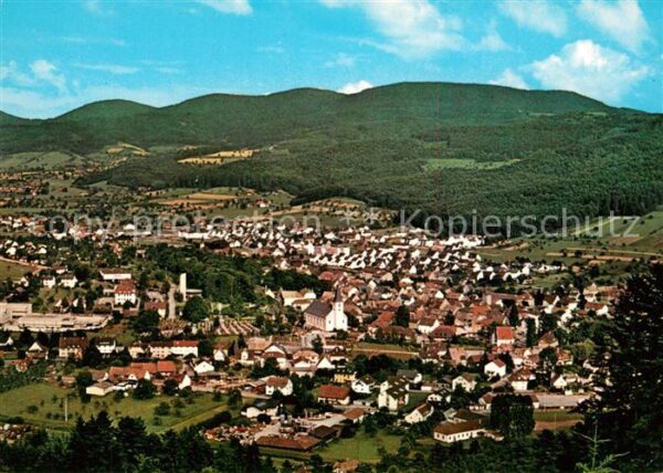 Zell Harmersbach Panorama Schwarzwald