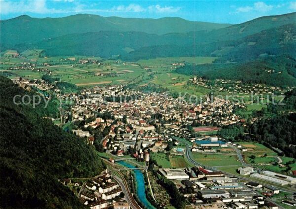 Waldkirch Breisgau Panorama Blick ins Elztal Fliegeraufnah
