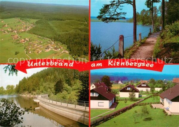 Unterbraend Fliegeaufnahme Uferpartie am Kirnbergse