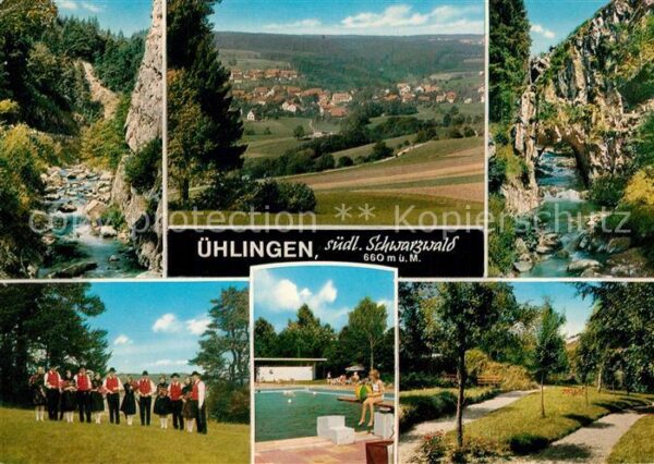 Uehlingen-Birkendorf Landschaftspanorama Schwarzwald Felsen