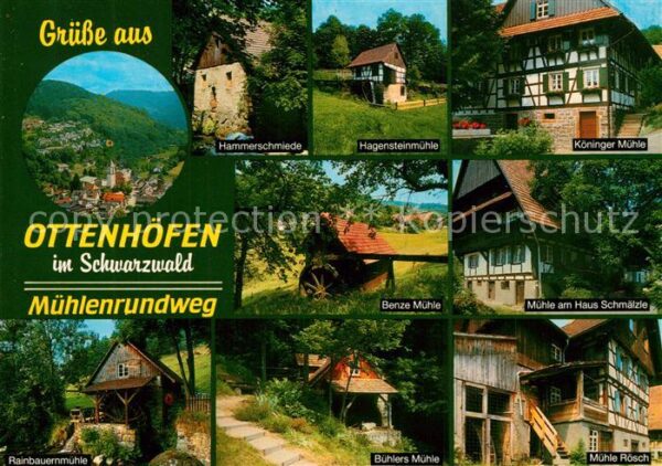 Ottenhoefen Schwarzwald Mühlenrundweg Luftkurort