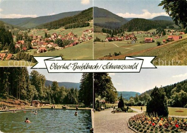 Buhlbach Obertal Panorama Luftkurort im Schwarzwald Kura