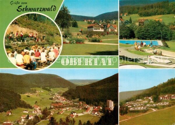 Obertal Baiersbronn Panorama Luftkurort im Schwarzwald Mini