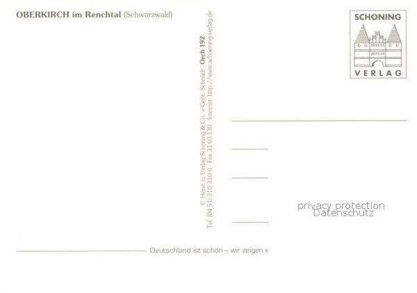 Oberkirch Baden Panorama Renchtal Burgruine Schauenburg – Bild 2