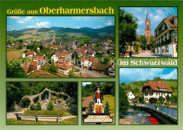 Oberharmersbach Teilansichten Luftkurort im Schwarzwald