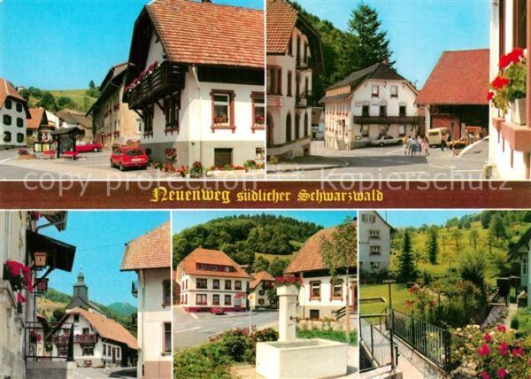 Neuenweg Teilansichten Erholungsort im Schwarzwa