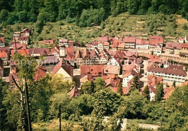 Neuenbuerg Enz Blick ins Tal