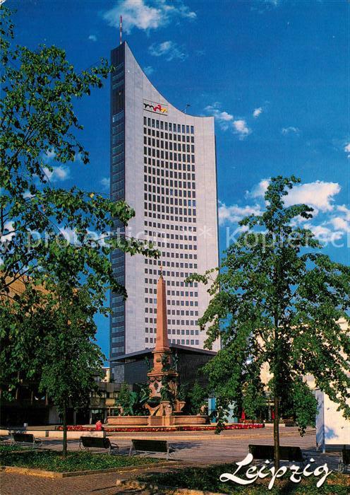 Leipzig City Hochhaus Mendebrunnen