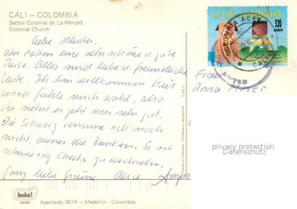Cali Columbia Colonial Church Kirche – Bild 2