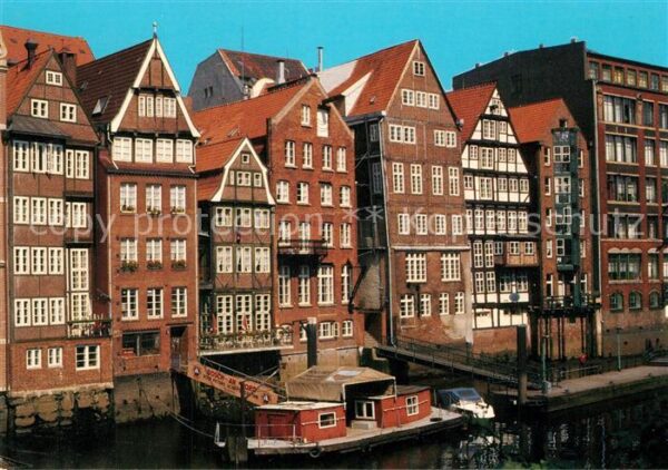Hamburg Häuser an der Deichstrasse