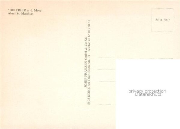 Trier Abtei St Matthias Tor – Bild 2