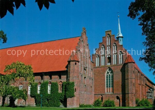 Wienhausen Kloster Kirche Westflügel und Giebel 14