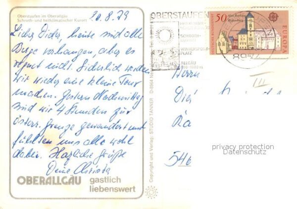 Oberstaufen Teilansichten Schroth- und heilklimatis – Bild 2