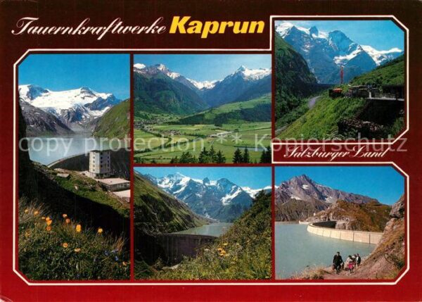 Kaprun Tauernkraftwerke Stausee Lärchwand Schr