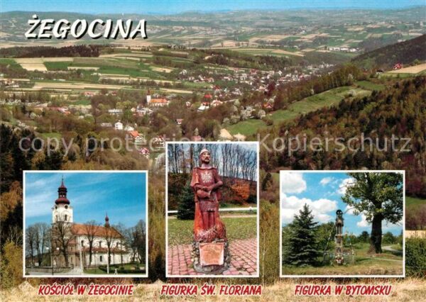 Zegocina Panorama Kirche Denkmal Natur