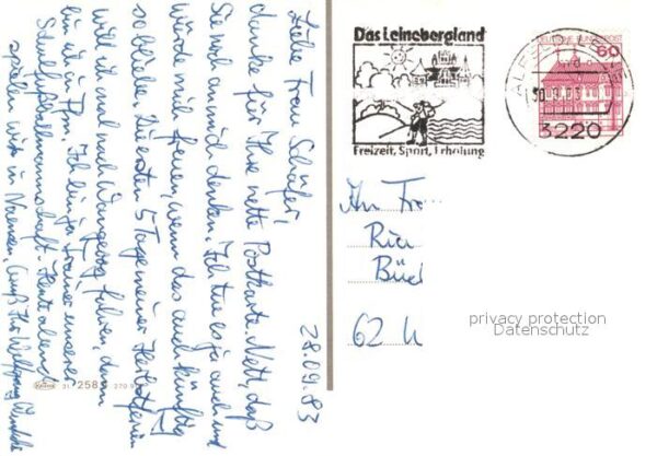 Alfeld Leine Leinebrücke St Nicolaikirche Anlagen Ra – Bild 2